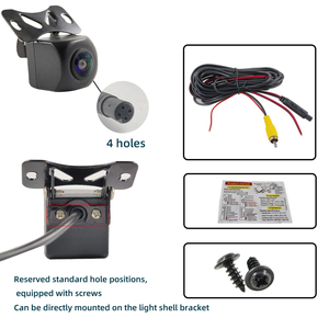 Caméra grand Angle AHD Million 720P pour voiture Fish Eye avec vision nocturne moniteur visuel de piste inversée pour mini véhicules et voitures - Product Image 2