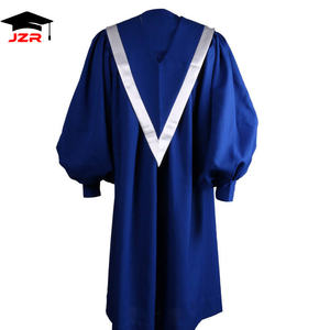 Túnica de Coro de Alta Calidad para Iglesia, Fabricante, Venta al por Mayor, OEM, Túnicas de Clero en Rojo, Negro y Azul - Product Image 2