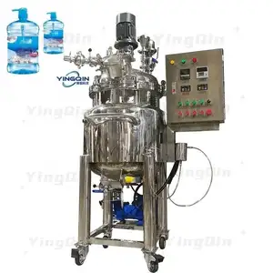 Milk Homogenizer Machine For Sale Bioreactor Fermenter Sterilise In Place Vacuum Concentrator