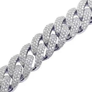 สร้อยคอโซ่ชั้นดีสไตล์ฮิปฮอปคิวบาสำหรับผู้ชายผลิตจากโรงงานโดยตรง - Product Image 2