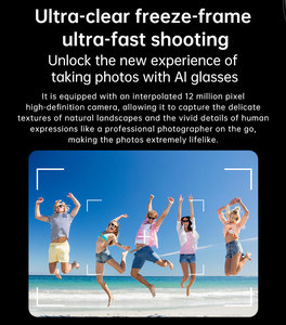 <span class=keywords><strong>Nuevas</strong></span> Gafas Inteligentes Ocultas con IA de 8MP, Similares a Ray-Ban, con Bloqueo de Luz Azul, Audio y Traducción por IA 1080p - Product Image 5