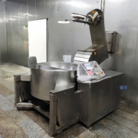 Mélangeur alimentaire industriel en acier inoxydable de 300 L avec agitateur, multifonctionnel, haute productivité