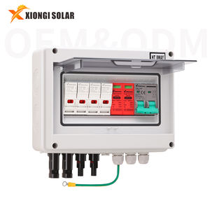 Xiongisolar DC 2 in 1 OUT 600V กล่องเชื่อมพลังงานแสงอาทิตย์ PV พร้อม15A อินพุต63A เอาท์พุท20-40KA การป้องกัน Spd - Product Image 1