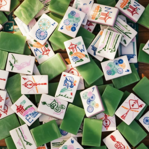 Tessere di Mahjong Americane in Acrilico a 4 Strati, 160 Pezzi, Personalizzabili su Ordinazione, OEM - Product Image 1