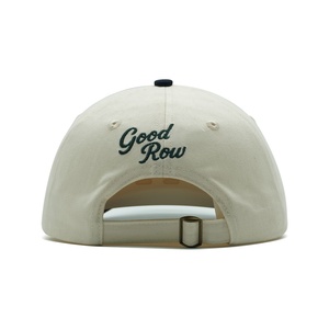 Gorra <span class=keywords><strong>de</strong></span> Béisbol Personalizada con Logotipo Bordado o Impreso Según Su Diseño, Gorra <span class=keywords><strong>de</strong></span> Golf <span class=keywords><strong>de</strong></span> Algodón Beige y Negro que Absorbe el Sudor - Product Image 4