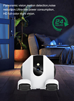 Caméra de surveillance intelligente AI 2MP FHD 1080P pour animaux de compagnie et bébés avec connexion Wi-Fi PTZ à vision nocturne de 6000mAh et carte de stockage
