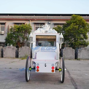 Promotion à Durée Limitée : Carrosse Électrique Royal Blanc Pur avec Bandes Lumineuses Décoratives, Haute Performance, Certifié CE - Product Image 4