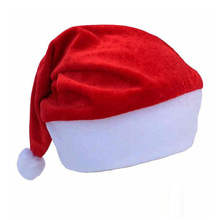 RTS Рождественская шапочка, чулки, низкая цена, рождественские праздничные украшения, Шапочка Санта