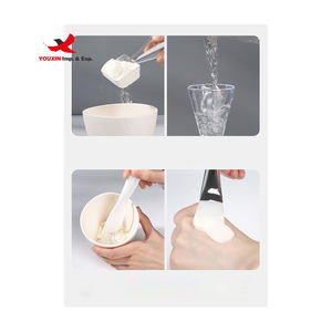 أدوات مكياج متنوعة بأسعار منخفضة للبيع بالجملة: فرشاة مسطحة للاستخدام مرة واحدة، وعاء سيليكون، طقم خلط قناع الوجه المرن - Product Image 6