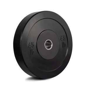 Placa de levantamiento de pesas para gimnasio, placa de parachoques, placas de goma con <span class=keywords><strong>cemento</strong></span> interior - Product Image 5