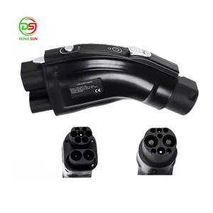 CCS2 para GB/T EV Carro Carregamento Adaptador DC 200A 1000V GB/T Conector Elétrico Veículo Carregador Adaptador