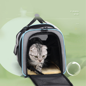 Genişletilebilir taşınabilir katlanabilir nefes Oxford kedi tüneli Pet seyahat taşıyıcısı seyahat kafes küçük köpekler kediler hayvan köpek - Product Image 2