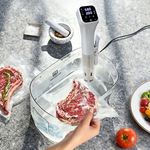 Machine à sous-vide en acier inoxydable RSV11/12W, Wi-Fi, électrique, pour la maison, <span class=keywords><strong>mijoteuse</strong></span> à steak, 1100W, 4-32L, classe énergétique efficace - Product Image 5