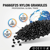 Resina de Poliamida Bergman PA66 GF25, Certificada ISO9001, Moldeable en Negro para Sistemas de Rotura Térmica, Accesorios Automotrices y Electrónicos