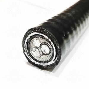 Câble d'alimentation blindé en cuivre toronné 500 MCM 2 AWG 3 conducteurs pour certificat CSA <span class=keywords><strong>TECK</strong></span> 90 XLPE 6 Gauge - Product Image 2