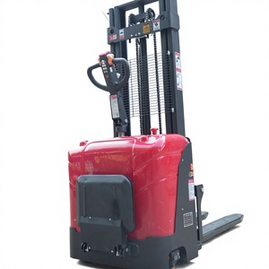 รถยกไฟฟ้า ยกสูง 3000 มม. แบตเตอรี่ตะกั่ว-กรด 48V งาสูง 1500 มม. ยางตัน เสาสามท่อน ใช้ภายในอาคาร - Product Image 1