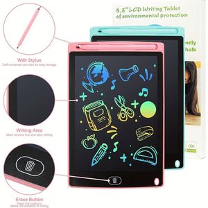 Tablette de dessin LCD X1223-1 de 8,5 pouces, bloc-notes électronique pour réfrigérateur, bloc-notes électronique portable LCD, tablette de dessin pour enfants - Product Image 2