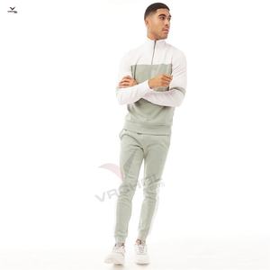 Costumes de survêtement d'hiver pour hommes de grande taille XS 6XL survêtements en molleton à capuche et fermeture éclair 2 pièces avec motif de jogging imprimé - Product Image 4