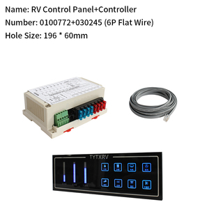 Tytxrv RV bảng chuyển đổi điều khiển RV với ứng dụng Bluetooth tích hợp màn hình cảm ứng lập trình chống nước với mô-đun đèn nền LED - Product Image 6