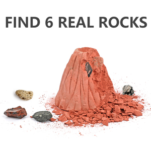 Jouets éducatifs pour enfants, personnages de dessins animés, volcano t out le rock, jouet d'apprentissage, idéal pour cadeau - Product Image 3