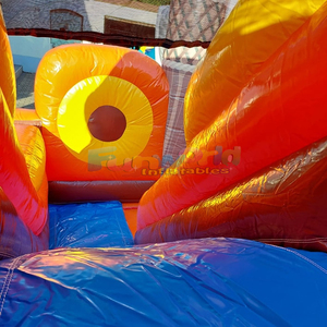 Outdoor kids party jumping bounce <b>house</b> combo <b>inflatable</b> viking bouncy castle with slide aufblasbare wikinger-hupfburg - Product Image 5