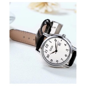 Montre Femme de Luxe Ultra Fine et Légère à Mouvement Quartz, Calendrier Simple, Idéale pour le Travail et les Occasions Formelles - Vente en Gros - Product Image 4