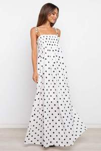<span class=keywords><strong>Robe</strong></span> maxi <span class=keywords><strong>blanche</strong></span> sans manches de niche australienne, taille plus, robes en lin pour femmes, robes longues élégantes décontractées pour femmes - Product Image 2