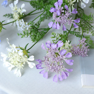 Decorazioni naturalistiche con <span class=keywords><strong>fiori</strong></span> di pizzo artificiale ispirati al prato per negozi al dettaglio, <span class=keywords><strong>boutique</strong></span> e interni per <span class=keywords><strong>la</strong></span> casa - Product Image 4