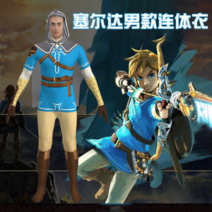 Disfraz de Zelda para mujer, traje de cosplay con capa para adultos, atuendo de juego de rol de Halloween inspirado en Breath Of The Wild - Product Image 5