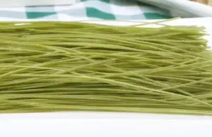 פחמימות נמוכות משטח תזונה בריאה ירוקה משטח ספגטי של תזונה ספקים סיניים