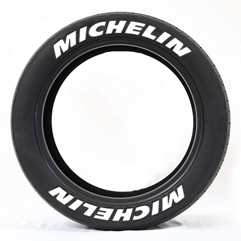 Резиновые буквы-наклейки для колес 15-22 дюйма, 3D приподнятые гоночные автомобильные шины, надпись, Декор