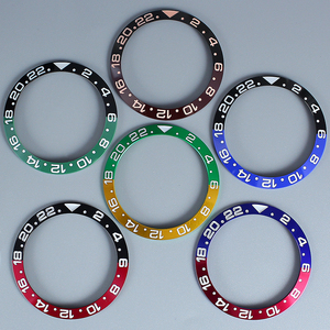 Bisel de Cerámica Negro de 38mm-30.6mm para Caja de Reloj de 40MM, Repuesto para Sea <span class=keywords><strong>Master</strong></span> SUB <span class=keywords><strong>GMT</strong></span> - Product Image 3