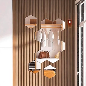 <span class=keywords><strong>ECOLIVING</strong></span> Espejo de pie de cuerpo entero Art Deco con marco flotante y borde delgado, decoración para el hogar, Pascua - Product Image 2