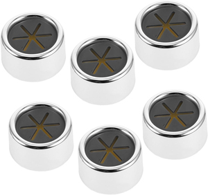 Set di 6 Portasciugamani da Parete Autoadesivi con Ventosa a Pressione, Forma Rotonda per Cucina e Bagno - Product Image 2