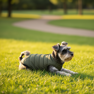 Chaqueta para Perro Arlay XXS 24 cm Verde Oscuro Ropa para Mascotas - Product Image 3