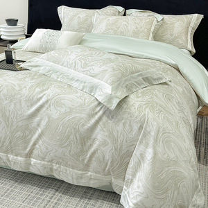 Bộ chăn ga gối đệm 7 món phong cách châu Âu cao cấp, chất liệu cotton thân thiện với da, lý tưởng cho mùa hè - Product Image 2