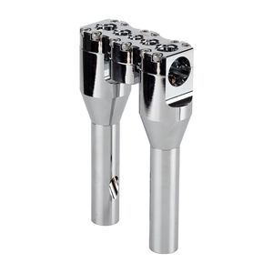 Abrazadera de montaje para manillar de 28mm, elevador de barra en T estilo Club, 6 "8" 10 "12" para Harley <span class=keywords><strong>Dyna</strong></span> Street Bob Softail Sportster Chopper <span class=keywords><strong>Moto</strong></span> - Product Image 1