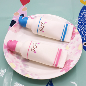 Juguete antiestrés de rebote lento con forma de pasta de dientes, juego de dientes simulados, juguete para apretar para desahogarse y reducir el estrés, regalo blandito - Product Image 5