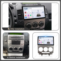 Aijia Factory Supply Cadre stéréo Android 9 pouces pour Mazda 5/Premacy/Ford I-Max Auto GPS Radio avec panneau de tableau de bord Carplay