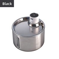 Fontaine à eau sans fil pour animaux de compagnie, distributeur d'eau intelligent automatique pour chats, rechargeable sur batterie, séparation eau propre et eau sale