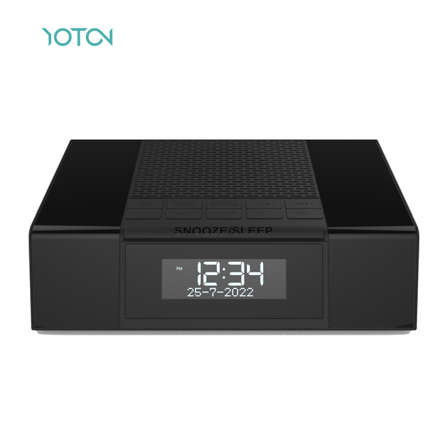 New Digital Bluetooths Alarm Clock DAB/DAB+ Fm Radio Display Calendar