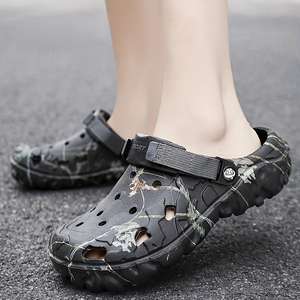 Sandalias Transpirables de EVA para Hombre y Mujer, Antideslizantes y Resistentes al Desgaste, para Interiores y Exteriores, Jardín y Playa, con Plantilla Estampada - Product Image 5