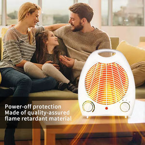 Ventilateur Chauffant Mini Vertical 2000W à 3 Niveaux, Sans Oscillation, pour Usage Domestique et Salon - Vente en Gros - Product Image 2