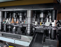 Machine de fabrication poinçonnage de fond de dôme cône aérosol ligne de production de couvercle de dôme aérosol