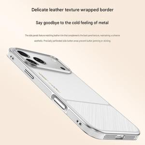 Nueva Funda Magnética Ultrafina Mate para Teléfono Celular iPhone 17 14 15 16 Pro Max, Carga Inalámbrica, Protección Antigolpes, Cubierta Rígida - Product Image 6