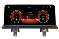 Reproductor Multimedia para Automóvil Android 14 de 10.25 Pulgadas, 8 Núcleos, 8+128G, Navegación GPS, Radio para BMW Serie 1 120i E81 E82 E87 E88 2005-2012