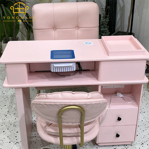 <span class=keywords><strong>Mesa</strong></span> <span class=keywords><strong>de</strong></span> salón <span class=keywords><strong>de</strong></span> <span class=keywords><strong>manicura</strong></span> <span class=keywords><strong>de</strong></span> uñas colección aire metal <span class=keywords><strong>estilo</strong></span> moderno blanco belleza moderna única - Product Image 4