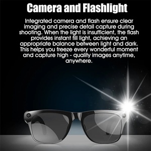<span class=keywords><strong>Gafas</strong></span> <span class=keywords><strong>Inteligentes</strong></span> AI Para <span class=keywords><strong>Xiaomi</strong></span> 2025 con Cámara 4K HD 100MP, Batería para Llamadas Bluetooth, Control por Asistente de Voz y Chat en 4K HD - Product Image 5