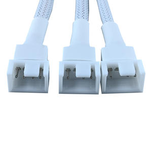 Cable <span class=keywords><strong>de</strong></span> extensión <span class=keywords><strong>de</strong></span> ventilador <span class=keywords><strong>de</strong></span> refrigeración controlado por temperatura PWM <span class=keywords><strong>de</strong></span> 4 pines, Cable divisor <span class=keywords><strong>de</strong></span> 1 a 3, placa base <span class=keywords><strong>de</strong></span> ordenador, arnés <span class=keywords><strong>de</strong></span> cableado dirigido - Product Image 4