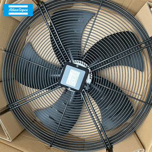 Ventilateur axial à pales métalliques, roulement à billes, accessoire de refroidissement industriel électrique, noir 1041213002 - Product Image 4